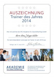 Trainer des Jahres 2014